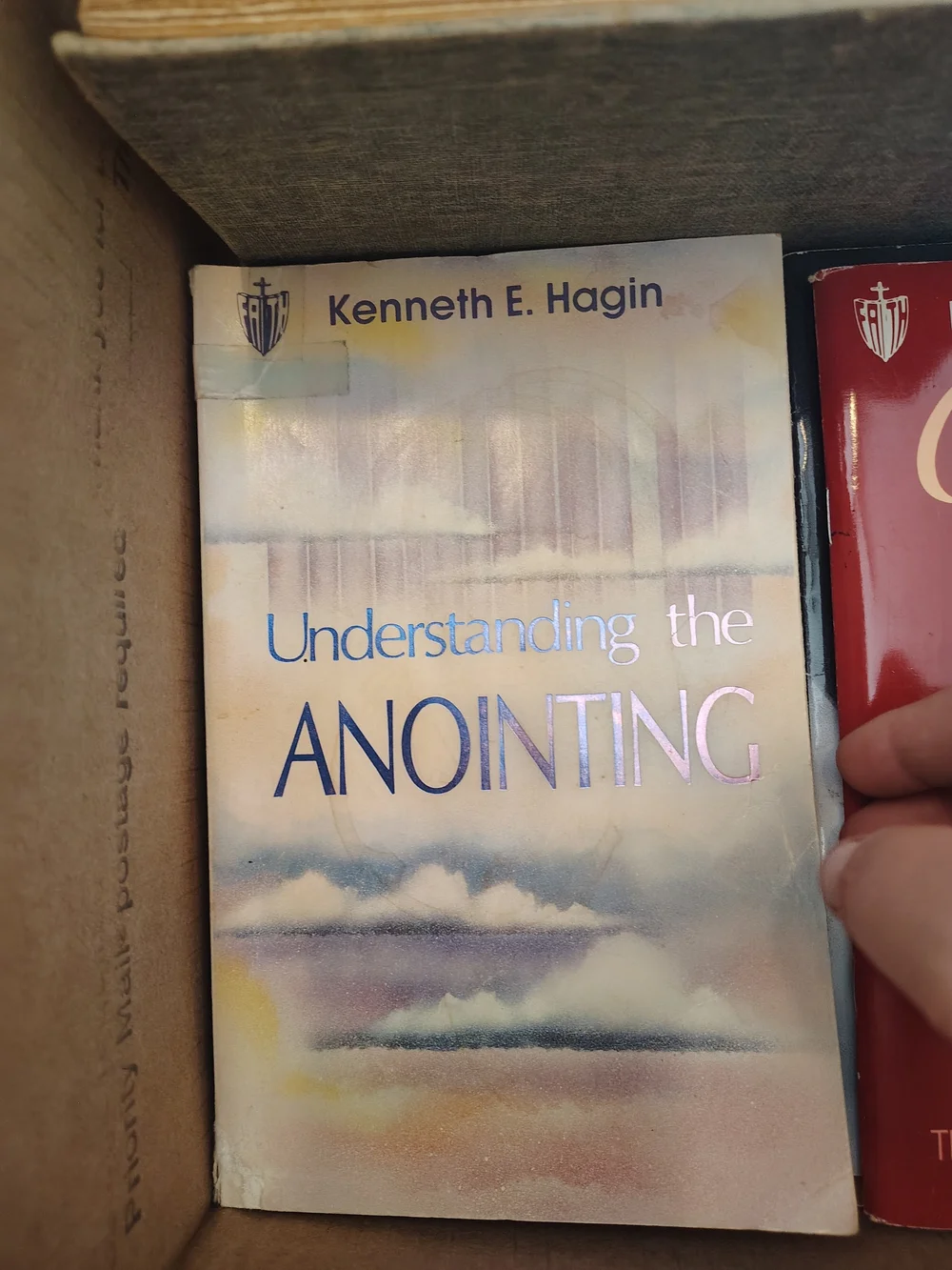 Understanding the Anointing - Cream/Blue Cover
